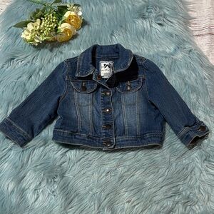Gymboree Blue Denim Jean Jacket sz 6-12M